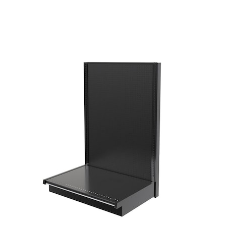 Lozier Gondola Wall Display Starter, Black 36W 54H 25D P355S-ST